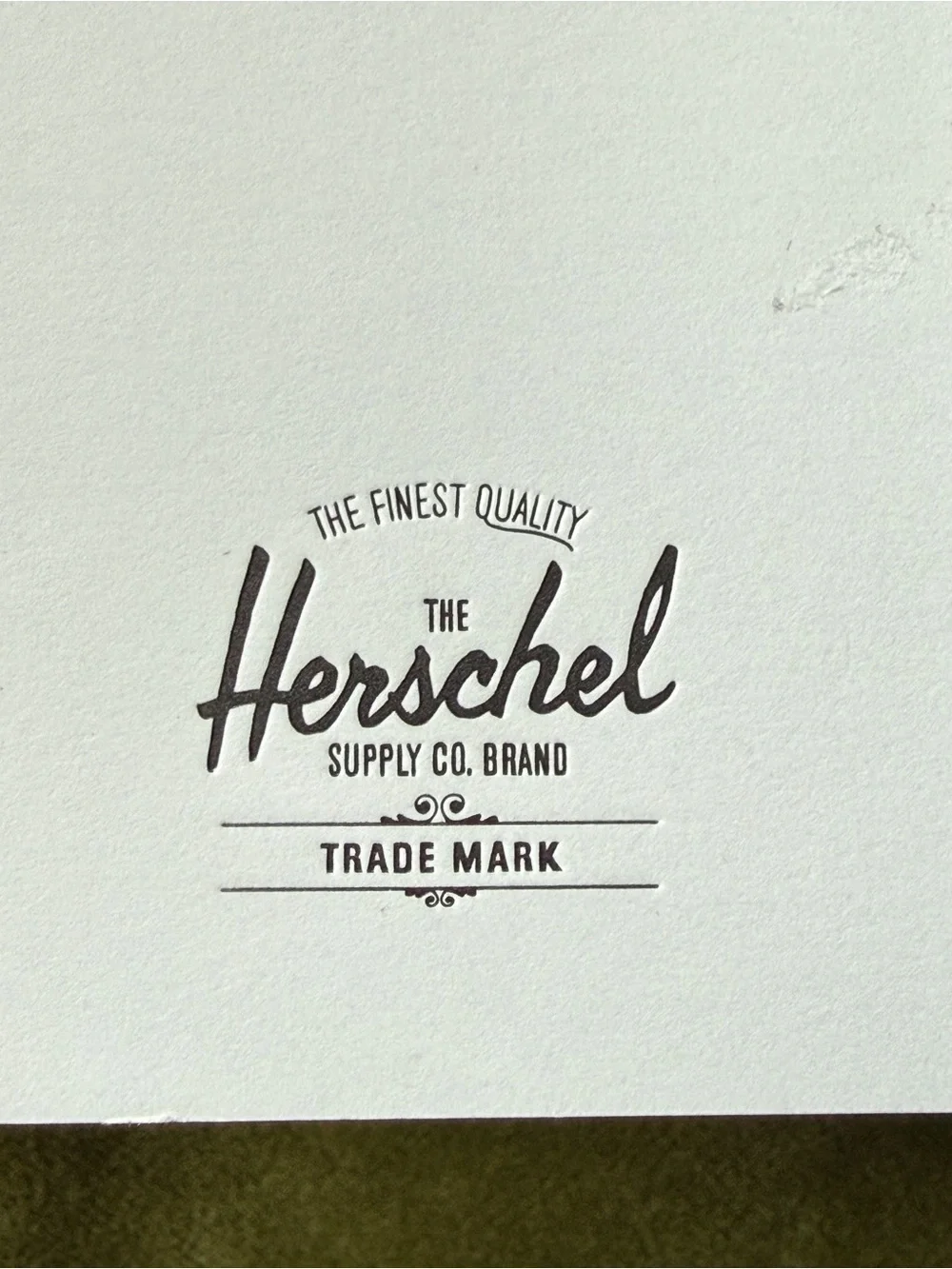 Herschel Supply Company new tags